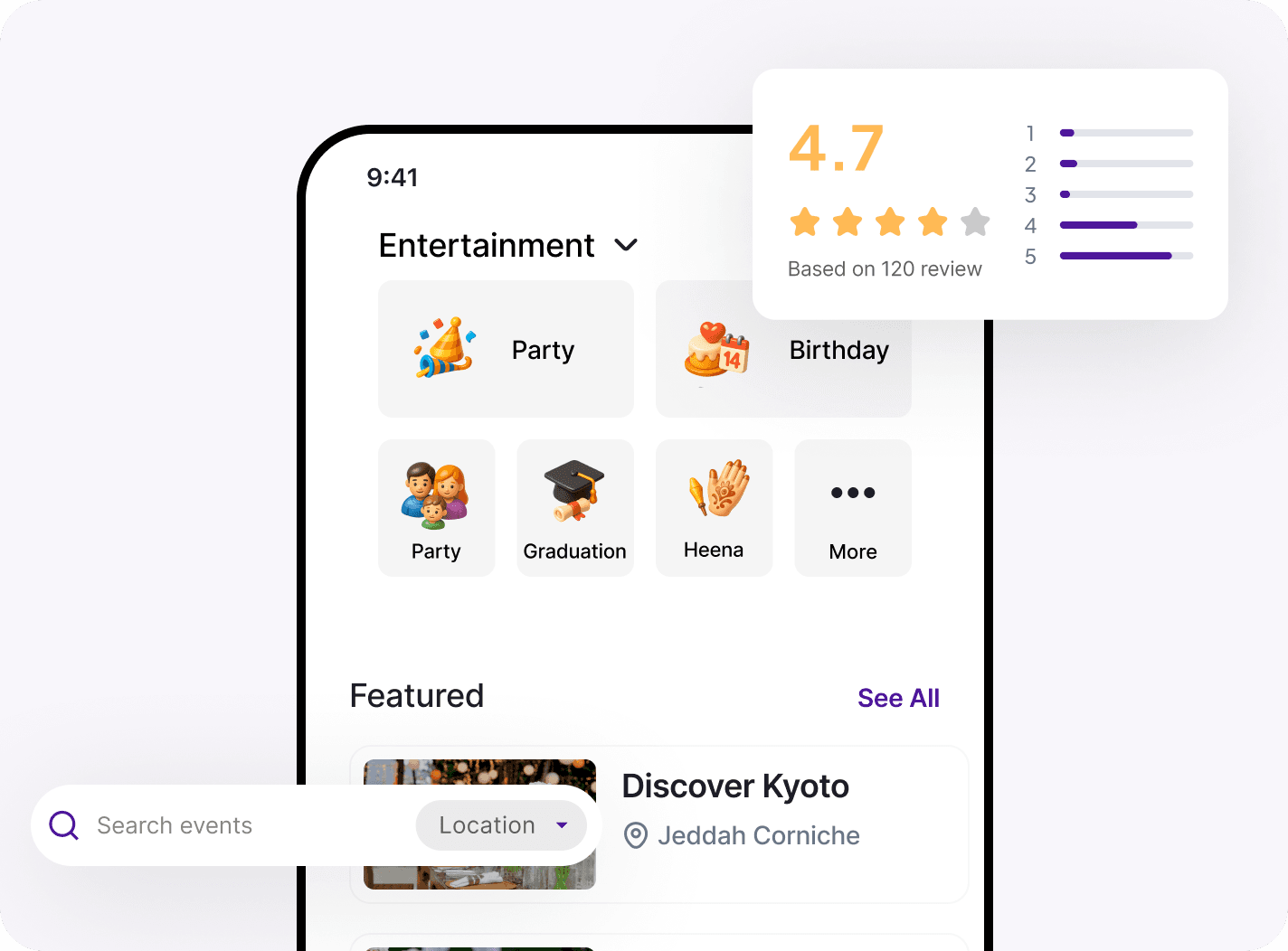 Explore event services