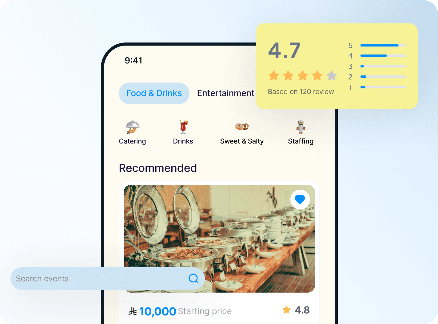 Explore event services
